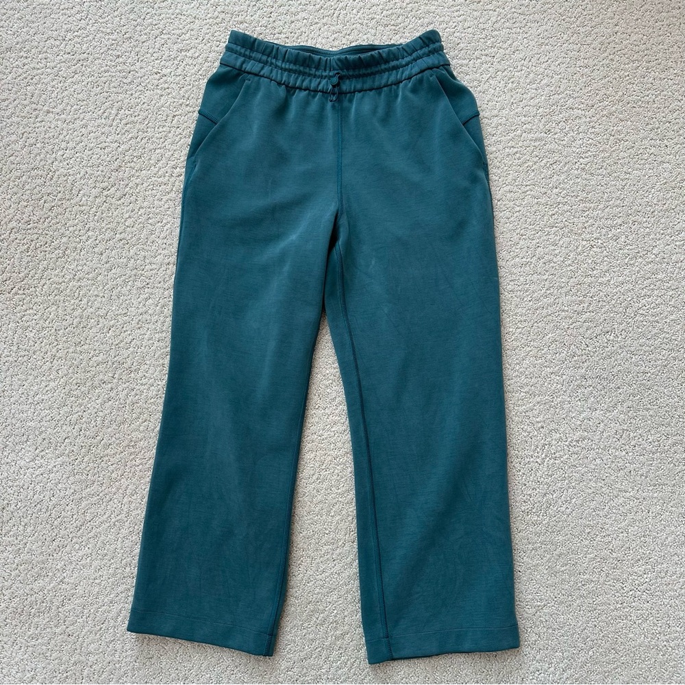 Teal Casual Pants